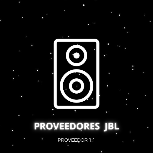PROVEEDORES DE JBL